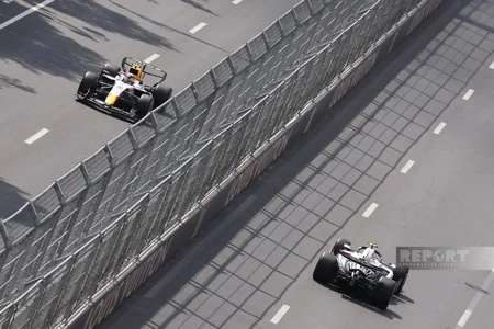 Formula 1 drivers begin third practice at Azerbaijan Grand Prix