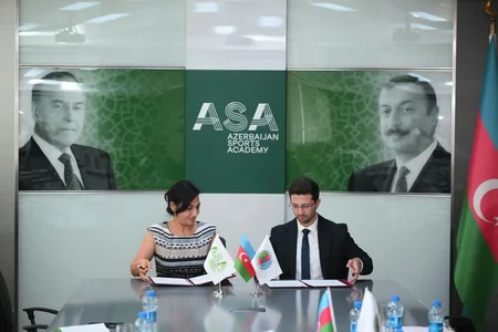 Azərbaycan İdman Akademiyası və Azərbaycan Güləş Federasiyası arasında memorandum imzalanıb