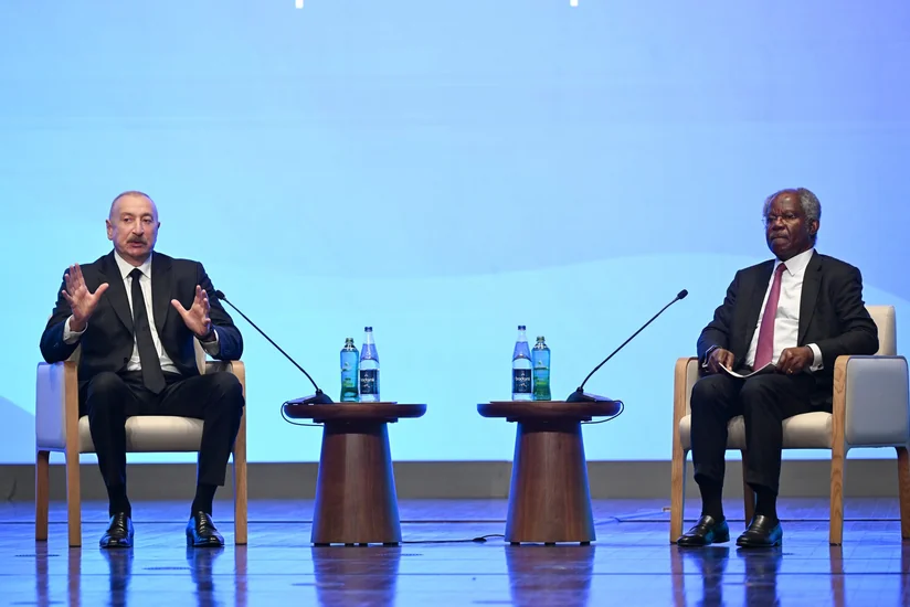 President: Azerbaijan plans to increase transit cargo traffic to 25 million tons