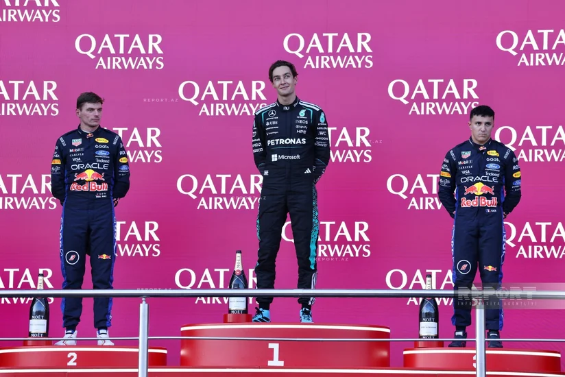 Formula 1 üzrə Azərbaycan Qran-prisinin qalibi mükafatlandırılıb