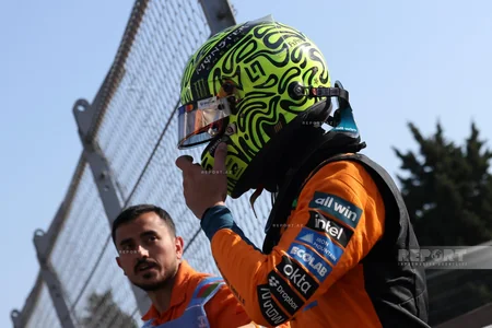 Formula 1: Maklarenin pilotu Lando Norris qəza törədərək mübarizəni dayandırıb - YENİLƏNİB