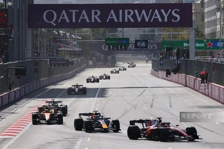 Formula 1: Corc Rassell ilk dəfə Azərbaycan Qran-prisinin qalibi olub - YENİLƏNİB-5