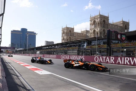 Formula 1: Corc Rassell ilk dəfə Azərbaycan Qran-prisinin qalibi olub - YENİLƏNİB-5
