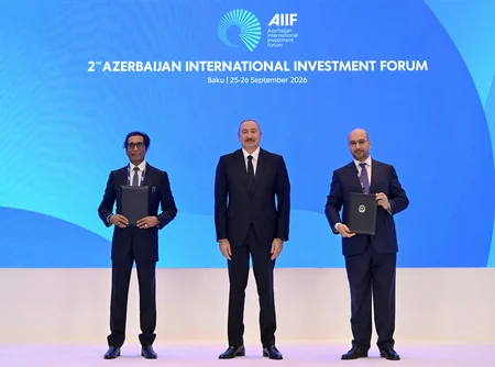 II Azərbaycan Beynəlxalq İnvestisiya Forumunda sənədlər mübadilə edilib