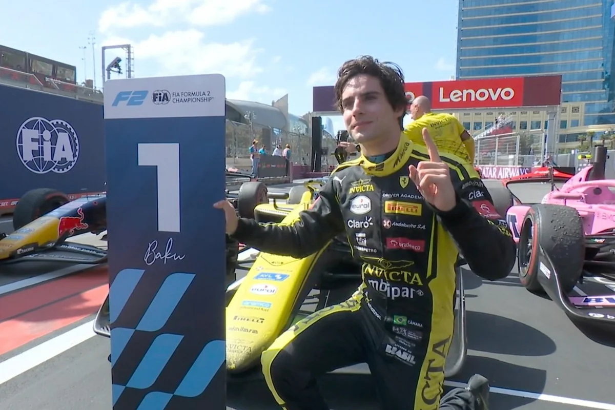 Formula 2 Azerbaijan Grand Prix's second feature race gets underway