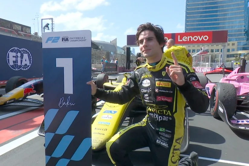 Formula 2 Azerbaijan Grand Prix's second feature race gets underway