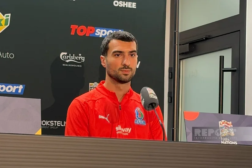 Mahir Emreli: Litvaya yaxşı nəticə qazanmaq üçün gəlmişik