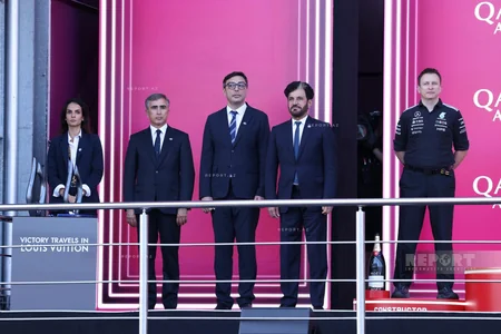 Formula 1 üzrə Azərbaycan Qran-prisinin qalibi mükafatlandırılıb