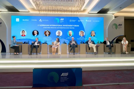 Panel session on 'Critical Raw Materials and Global Economic Security' held at 2nd Azerbaijan International Investment Forum