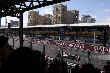Formula 1: Corc Rassell ilk dəfə Azərbaycan Qran-prisinin qalibi olub - YENİLƏNİB-5