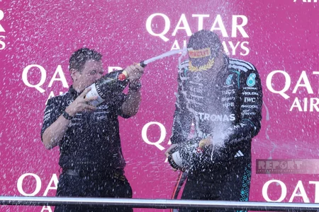 Formula 1 üzrə Azərbaycan Qran-prisinin qalibi mükafatlandırılıb