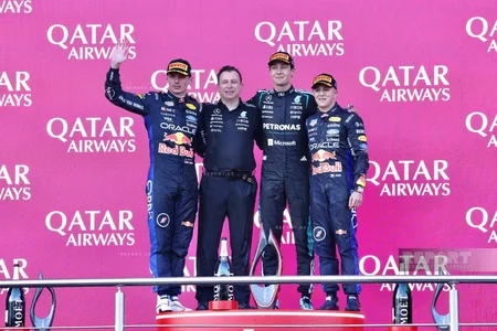 Formula 1 üzrə Azərbaycan Qran-prisinin qalibi mükafatlandırılıb