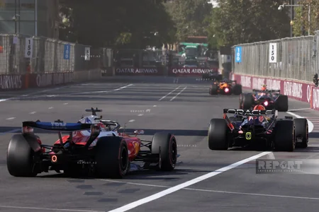 Formula 1: Corc Rassell ilk dəfə Azərbaycan Qran-prisinin qalibi olub - YENİLƏNİB-5