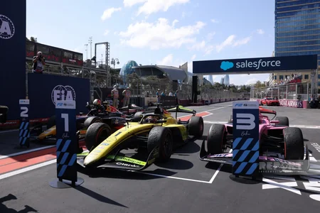 Winner of second Formula 2 feature race in Azerbaijan Grand Prix awarded