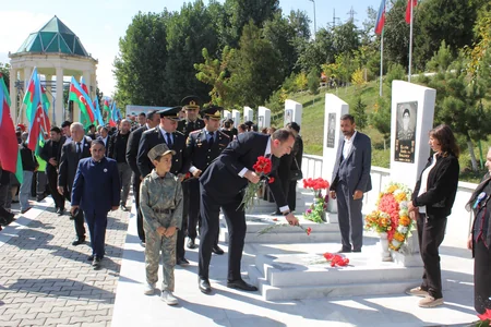 Daşkəsəndə şəhidlərin xatirəsi anılıb, ehsan süfrəsi təşkil olunub