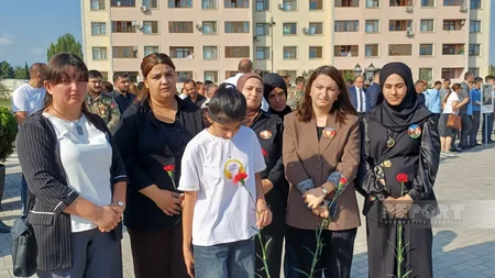Cənub rayonlarında şəhidlərin xatirəsi yad olunub