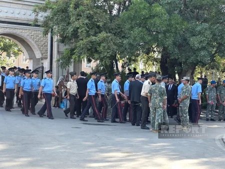 Naxçıvanda Vətən müharibəsi şəhidlərinin məzarları ziyarət olunur