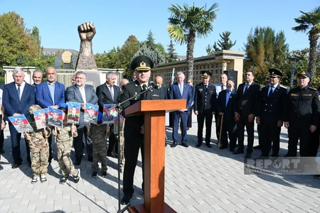 Cənub rayonlarında şəhidlərin xatirəsi yad olunub
