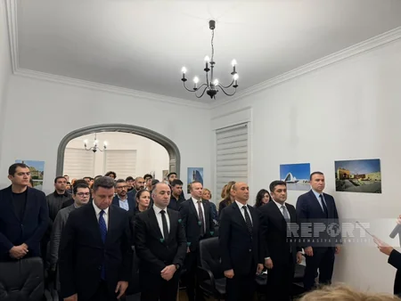 Brüsseldə Anım Günü ilə bağlı tədbir keçirilib