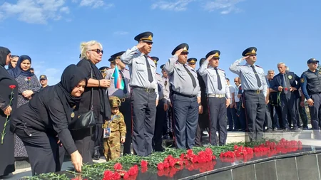 Cənub rayonlarında şəhidlərin xatirəsi yad olunub