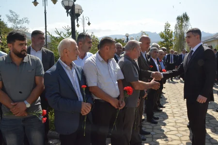 Cənub rayonlarında şəhidlərin xatirəsi yad olunub