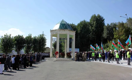 Daşkəsəndə şəhidlərin xatirəsi anılıb, ehsan süfrəsi təşkil olunub