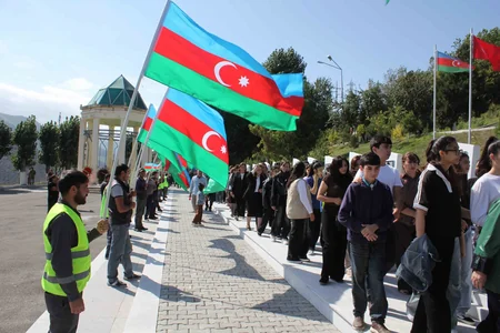 Daşkəsəndə şəhidlərin xatirəsi anılıb, ehsan süfrəsi təşkil olunub