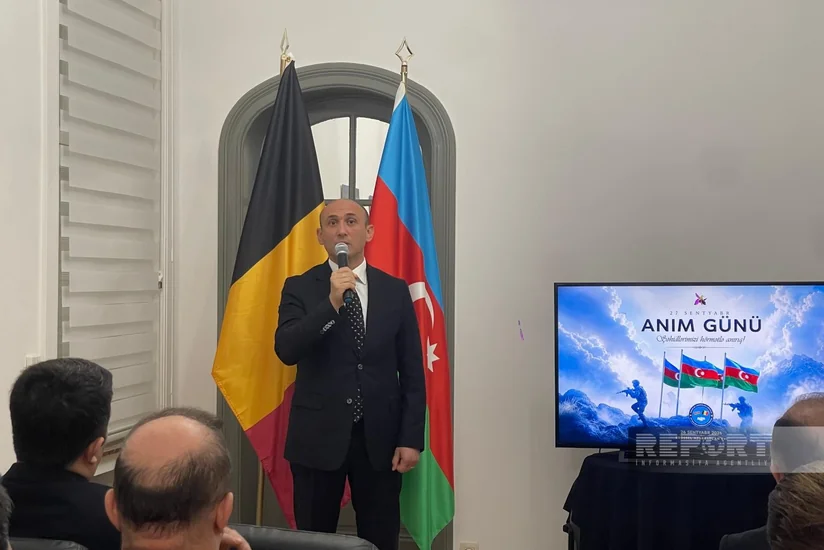Brüsseldə Anım Günü ilə bağlı tədbir keçirilib