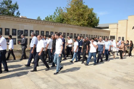 Aran zonasında şəhidlərin xatirələri anılıb