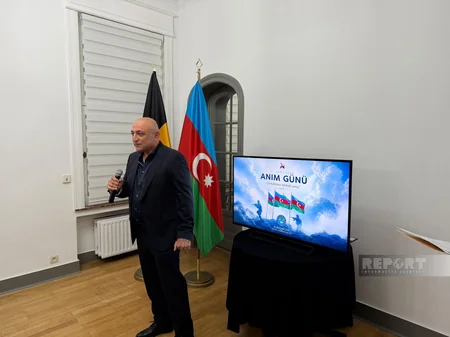 Brüsseldə Anım Günü ilə bağlı tədbir keçirilib