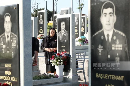 Public figures visit military memorial cemetery in Baku