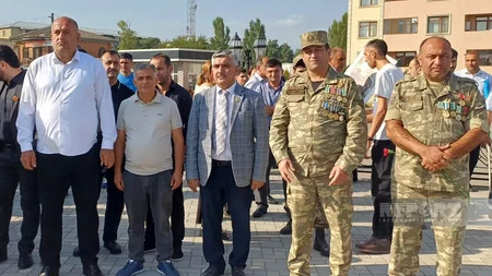 Cənub rayonlarında şəhidlərin xatirəsi yad olunub