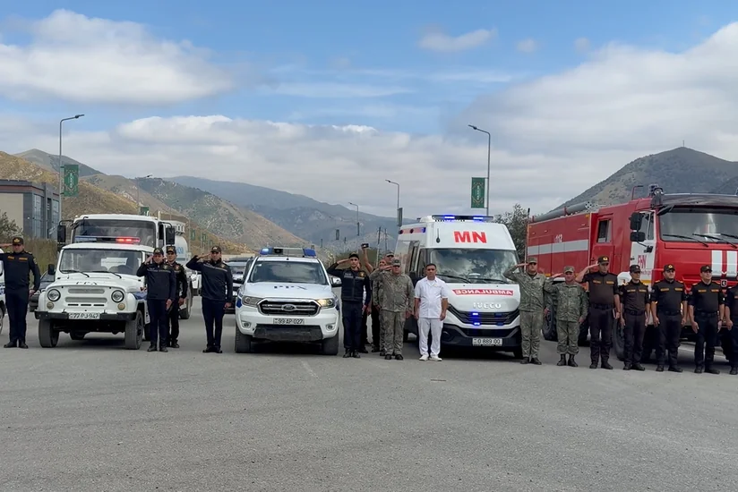 Kəlbəcər şəhərində şəhidlərin xatirəsi anılıb