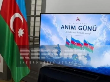 Brüsseldə Anım Günü ilə bağlı tədbir keçirilib