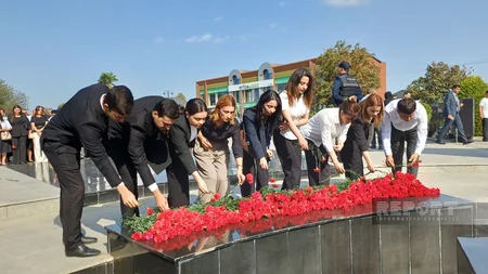 Cənub rayonlarında şəhidlərin xatirəsi yad olunub