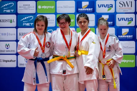 Azərbaycan cüdoçuları Xüsusi Olimpiya Açıq Turnirində 5 medal qazanıblar