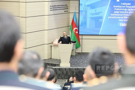 Prokurorluq orqanlarının yaradılmasının 108-ci ildönümü qeyd edilib