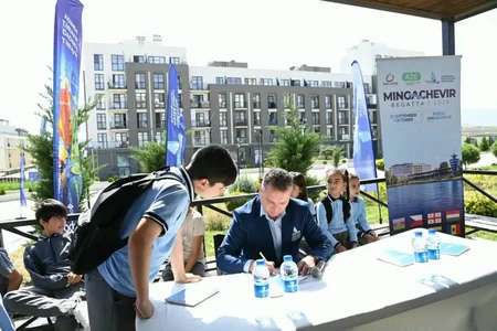 Füzulidə Mingəçevir Reqatası-2026 beynəlxalq turniri öncəsi sakinlərlə görüş keçirilib