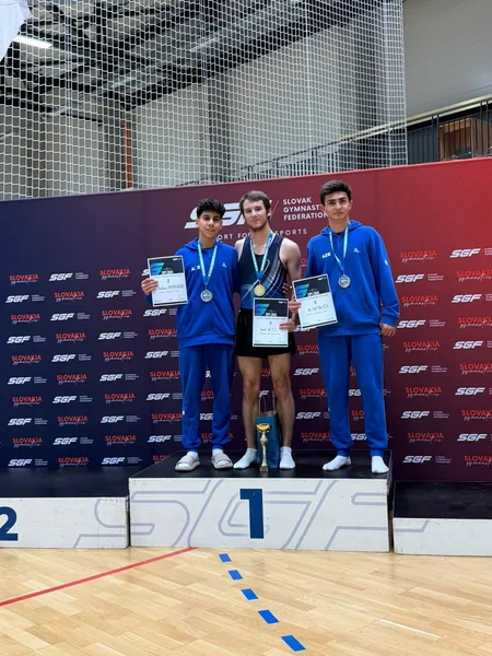 Azerbaijani gymnasts win seven medals in Slovakia