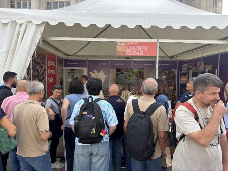 Azərbaycanın qastroturizm imkanları İtaliyada beynəlxalq festivalda təqdim olunub