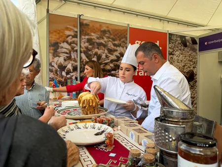 Azərbaycanın qastroturizm imkanları İtaliyada beynəlxalq festivalda təqdim olunub