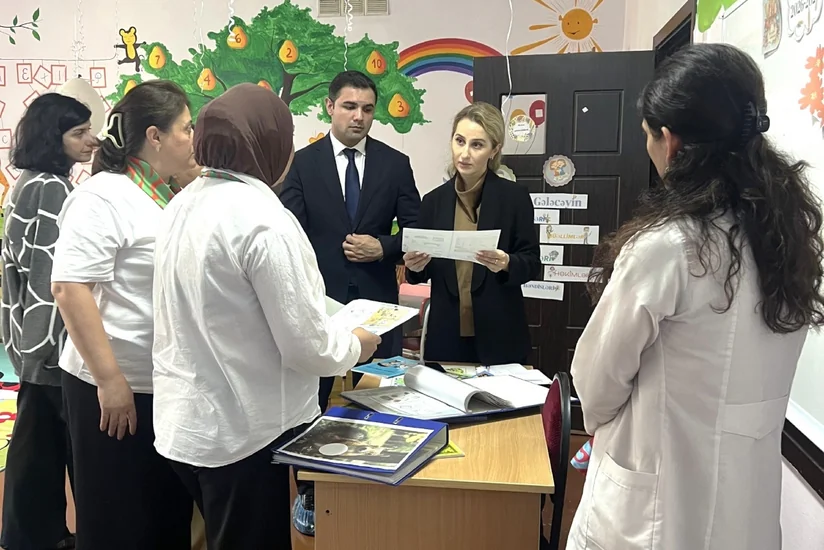 Ombudsmanın monitorinq qrupu xüsusi təyinatlı körpələr evi-uşaq bağçasında monitorinq keçirib