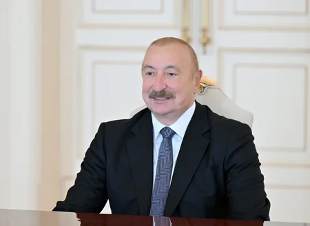 İlham Əliyev FIFA-nın prezidentini qəbul edib