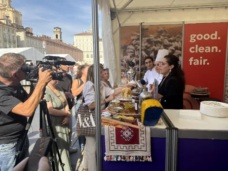 Azərbaycanın qastroturizm imkanları İtaliyada beynəlxalq festivalda təqdim olunub