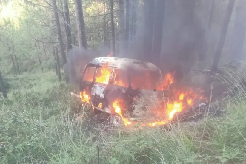 В Пакистане школьный автобус съехал с дороги и загорелся: пострадали 11 детей