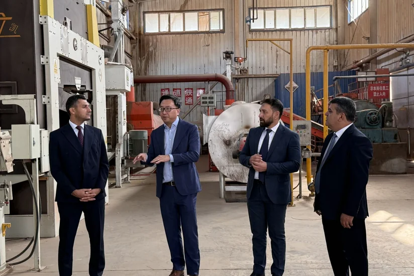 Azerbaijani agriculture delegation studies modern farming technologies in China
