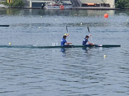 Azerbaijani athletes win three more medals at Mingachevir Regatta 2026
