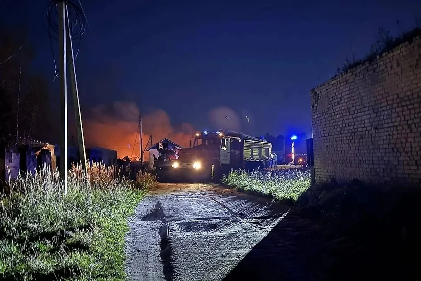 Из-за пожара на производстве пиротехники в РФ повреждены 22 дома