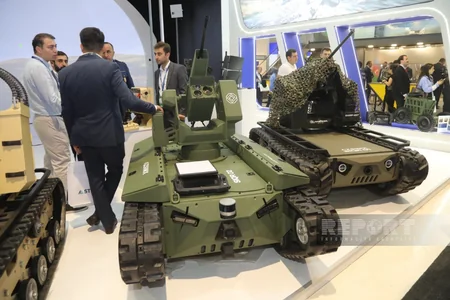 Azerbaijan produces armed unmanned self-propelled platform