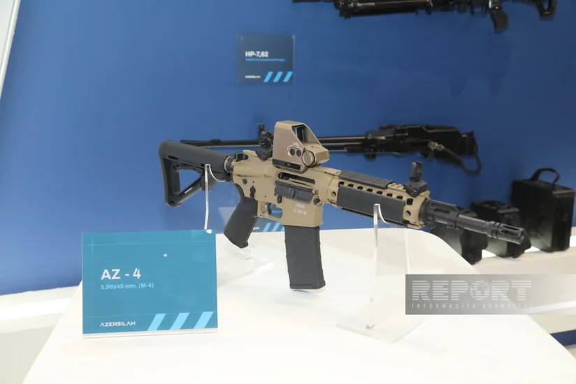 На ADEX 2026 продемонстрирован новый автомат производства Азербайджана